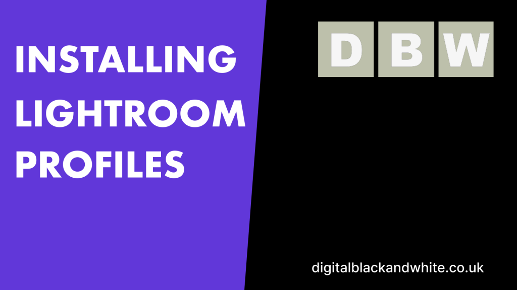 Installing Lightroom Profiles