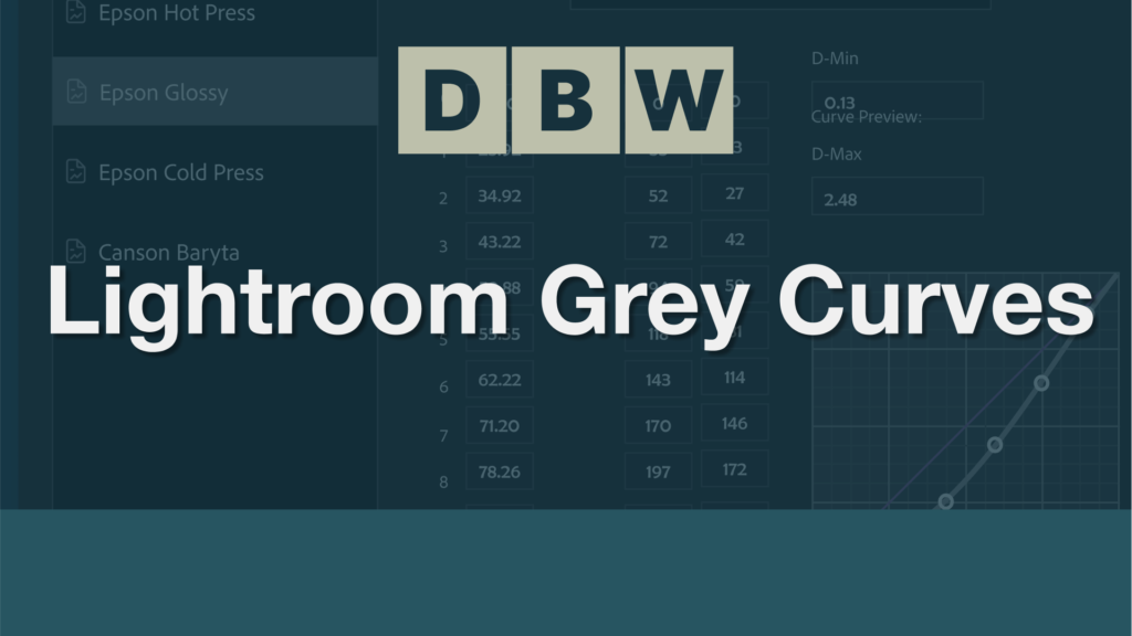 Lightroom Grey Curves