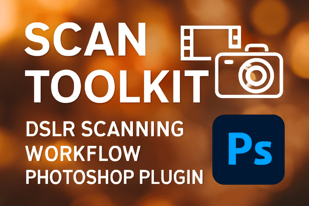 DSLR scanning workflow Photoshop Plugin