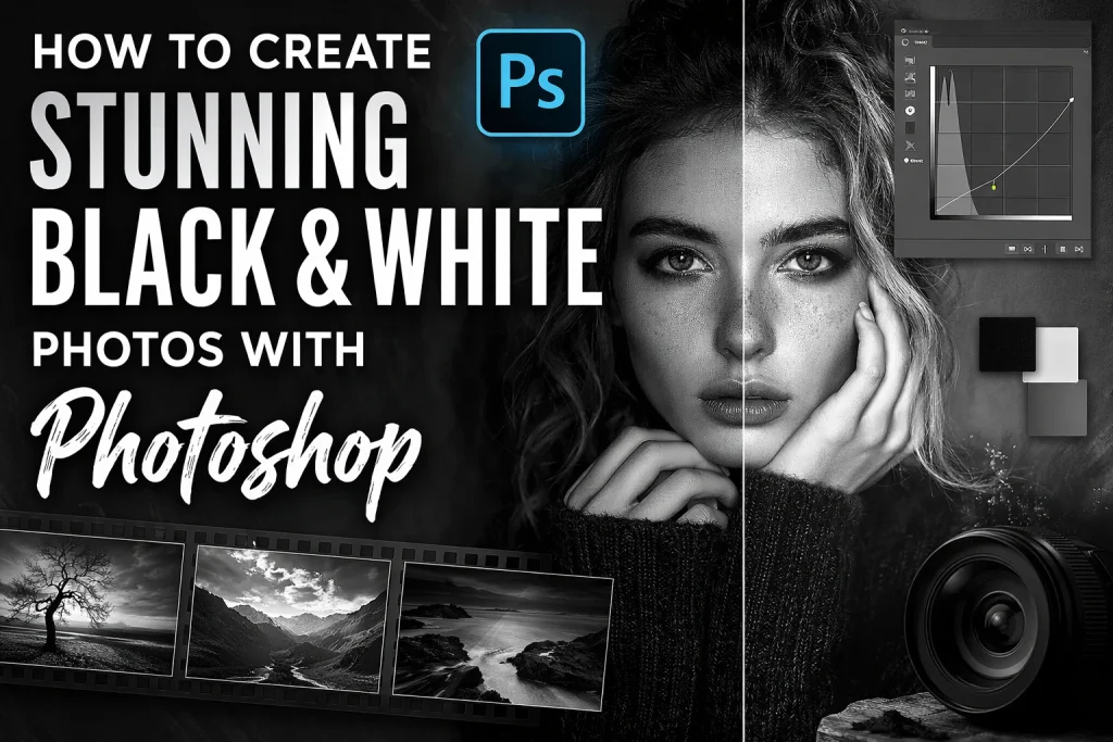 How to Create Stunning Black and White Photos with Photoshop