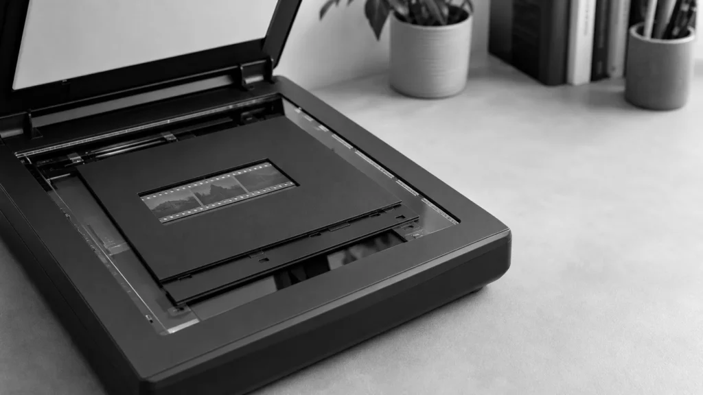 Masking Film Negatives Improves Flatbed Scanner Quality