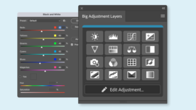 Photoshop Big Adjustment Layers